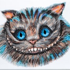 фото: картина для вышивки бисером Чеширский Кот
