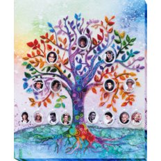 фото: картина для вышивки бисером Семейное дерево