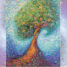Схема для вышивки Волшебное дерево жизни