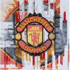 фото: картина для вышивки бисером ФК Манчестер Юнайтед
