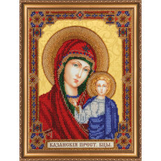 Набор для вышивки бисером Домашний иконостас Богородица