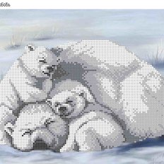 фото: картина, вышитая бисером, Мамина любовь фото: картина, вышитая бисером, Мамина любовь