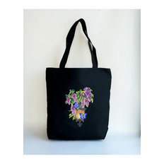 фото: сшитая сумка для вышивки бисером или нитками Свет любви