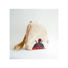 фото: сшитый рюкзак для вышивки бисером или нитками Дэдпул