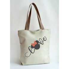 фото: сшитая сумка для вышивки бисером или нитками Мини Love