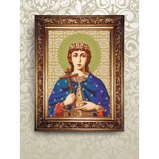 Набор для бисероплетения икона Святая Великомученица Ирина