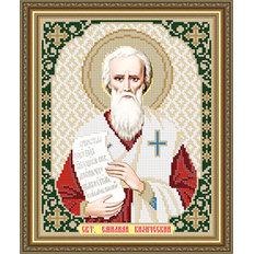 Схема для вышивки бисером Икона Святитель Емилиан Кизический Схема для вышивки бисером Икона Святитель Емилиан Кизический