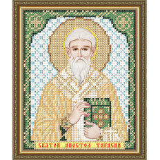 Схема для вышивки бисером Икона Святой Апостол Тарасий