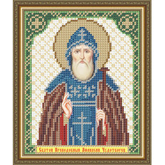 Схема для вышивки бисером Икона Святой Преподобный Афанасий Чудотворец