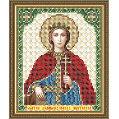 Схема для вышивки бисером Икона Святая Великомученица Екатерина