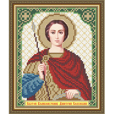 Схема для вышивки бисером Икона Святой Великомученик Дмитрий Солунский