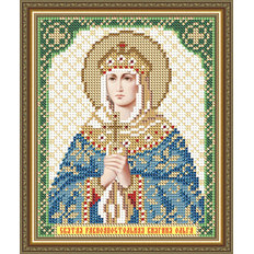 Схема для вышивки бисером Икона Святая Равноапостольная Княгиня Ольга
