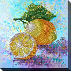 фото: картина для вышивки бисером Лимоны
