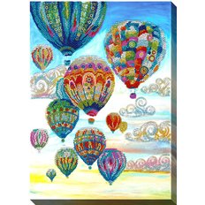 фото: картина для вышивки бисером Воздушные шары
