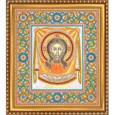 Изображение: икона для вышивки бисером Спас Нерукотворный Изображение: икона для вышивки бисером Спас Нерукотворный