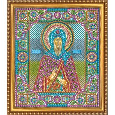 Изображение: икона для вышивки бисером Св. Антоний