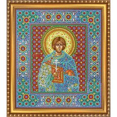 Изображение: икона для вышивки бисером Св. Валерий