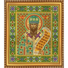 Изображение: икона для вышивки бисером Св. Афанасий