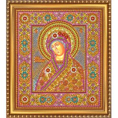 Изображение: Огневидная икона Божией Матери для вышивки бисером