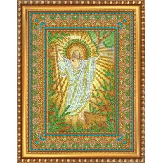 изображение: икона Воскресение Христово для вышивки бисером