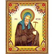 Изображение: икона для вышивки бисером Св. Антоний (Антон)