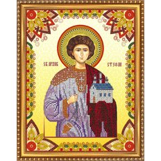 Изображение: икона для вышивки бисером Св. Стефан (Степан)