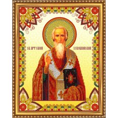 Изображение: икона для вышивки бисером Св. Артемий
