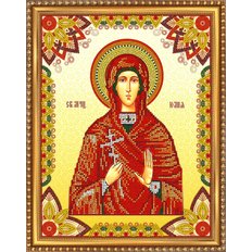 Изображение: икона для вышивки бисером Св. Иулия (Юлия)