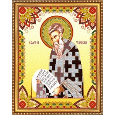 Изображение: икона для вышивки бисером Св. Тарасий (Тарас)