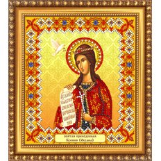 Изображение: икона для вышивки бисером Св. Ксения (Оксана) Изображение: икона для вышивки бисером Св. Ксения (Оксана)