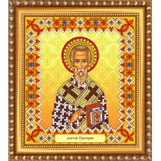 Изображение: икона для вышивки бисером Св. Григорий Изображение: икона для вышивки бисером Св. Григорий