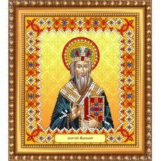 Изображение: икона для вышивки бисером Св. Василий Изображение: икона для вышивки бисером Св. Василий