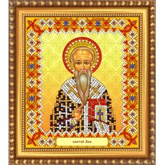 Изображение: икона для вышивки бисером Св. Лев