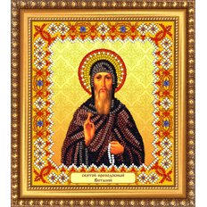 Изображение: икона для вышивки бисером Св. Виталий