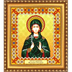 Изображение: икона для вышивки бисером Св. Иулиания (Ульяна)