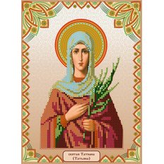 изображение: именная икона для вышивки бисером Святой Татиана (Татьяна)