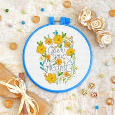 фото: картина для вышивки крестиком на декоративных пяльцах, Открой сердце фото: картина для вышивки крестиком на декоративных пяльцах, Открой сердце