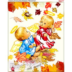 фото: схема для вышивки бисером, Ангелочки фото: схема для вышивки бисером, Ангелочки