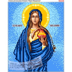 изображение: именная икона Святая Мария Магдалина для вышивки бисером или крестом