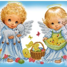 фото: схема для вышивки бисером, ангелы фото: схема для вышивки бисером, ангелы