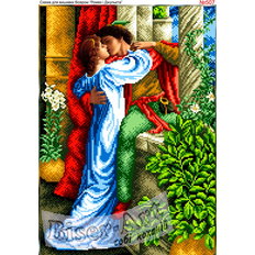 фото: схема для вышивки бисером, Ромео и Джульетта фото: схема для вышивки бисером, Ромео и Джульетта