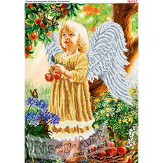 фото: схема для вышивки бисером или нитками, ангелочек фото: схема для вышивки бисером или нитками, ангелочек