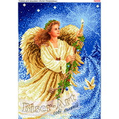 фото: схема для вышивки бисером или крестиком, Ангел Хранитель