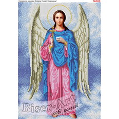 изображение: икона для вышивки бисером или нитками Ангел