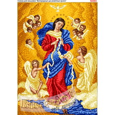 изображение: икона Божья Матерь, развязывающая узлы для вышивки бисером или нитками изображение: икона Божья Матерь, развязывающая узлы для вышивки бисером или нитками