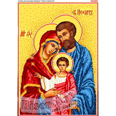 изображение: икона Святое Семейство, развязывающая узлы для вышивки бисером или нитками изображение: икона Святое Семейство, развязывающая узлы для вышивки бисером или нитками