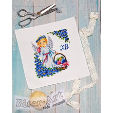 Рушник пасхальный детский для вышивки бисером или нитками