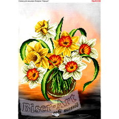 фото: схема для вышивки бисером или крестиком, Букет цветов