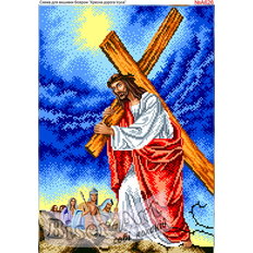 фото: схема для вышивки бисером, Крестный путь Иисуса