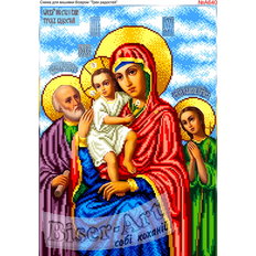 изображение: икона Трёх радостей для вышивки бисером или нитками